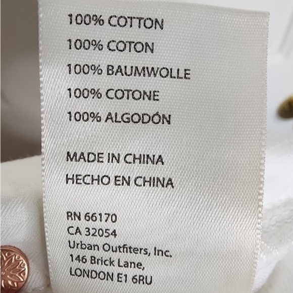 Free People We the Free Loving Good Vibrations Distressed Shorts, 25 - Picture 5 of 5